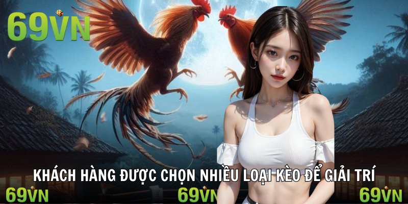 da ga cua sat nhieu loai keo Khách hàng được chọn nhiều loại kèo để giải trí